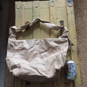 FERCHI SPAIN GENUINE LEATHER OVERSIZED BAG BLUSH SLOUCH LEATHER SHOPPER BAG